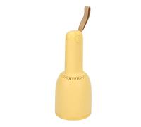 Collecteur de poussière d'ongles, aspirateur de bureau portable professionnel à forte aspiration pour artistes d'ongles et utilisation en salon, matériau ABS, conception compacte (Jaune)