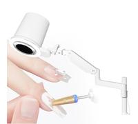 Collecteur De PoussièRe D'Ongles, ContrôLe IndéPendant Des LumièRes Par Bouton, RéGlage Multi-Angle à 360 °, Bruit D'Aspiration De PoussièRe <70 Db, Avec Filtre