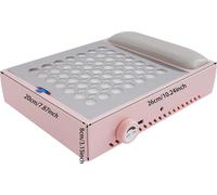 Collecteur de poussière d'ongles, puissance 56W, vitesse de ventilation 0-4200 tr/min, design compact, rose