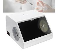 Collecteur de poussière for sableuse de laboratoire, cabine de sablage pneumatique de table, boîte de sablage avec 2 filtres, source de lumière LED, grande fenêtre