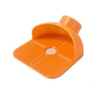 Collecteur de poussière mural pour bouteilles standard Une solution pratique pour la gestion des débris (orange)