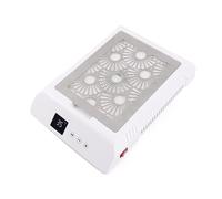 Collecteur de poussière pour Ongles, Aspirateur Puissant for Ongles 85 W, Appareil de manucure sans balais, avec Filtre Amovible,Collecteur de poussière pour manucure(White)