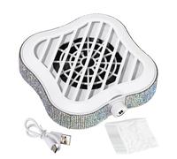 Collecteur De Poussière Pour Ongles - Boîtier En ABS De Forme Compacte, Nettoyeur À Fonctionnement Silencieux, Contrôle D'admission Variable, Système D'espace De Travail De Manucure De Capture De Part