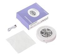 Collecteur de poussière pour ongles, facile à transporter, 15 x 15 x 4,5 cm, collecteur de poussière de manucure, aspirateur de limage des ongles, réduit la masse et les gens, pour femme