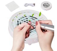 Collecteur de poussière pour perceuse à ongles - Mini aspirateur ABS de 5,91 pouces | Dispositif d' portable de 5,91 pouces - Nettoyeur de manucure USB silencieux pour le travail des ongles