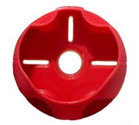 Collecteur de poussière pour perceuse, boîte à poussière de grande capacité pour perçage, accessoire de perceuse imprimé 3D en rouge, outil d'atelier multifonctionnel avec style d'art moderne