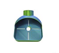 Collecteur de poussière pour perceuse, collecteur de copeaux, extracteur de poussière pour bouteilles en plastique, guide pour un espace de travail propre, orange (vert)