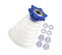 Collecteur de poussière pour scie cloche | Bouchon anti-poussière en silicone de 4,13 pouces pour perceuse électrique - Accessoires rétractables anti-poussière, ferrures