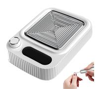 Collecteur de poussière professionnel pour ongles en acrylique - Ventilateur électrique réglable à faible bruit - Extracteur de poussière de vernis à ongles pour salon et usage domestique