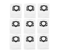 Collecteur de sacs à poussière Compatible avec Karcher WD4 WD5 WD6 Premium MV4 MV5 MV6 2.863-005.0 2.863-006.0 WD4000 à WD5999, accessoires for aspirateur(9PCS)