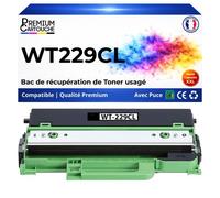 Collecteur de Toner usagé compatible pour Brother WT229CL 50000 Pages