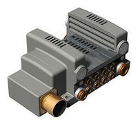 Collecteur De Vanne SMC Avec Kit De Connecteur Multiple IP67 8-mm Push-In - VV5QC21-12C8MD0