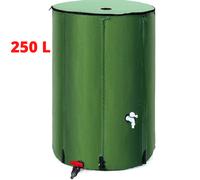 Collecteur d'eau de pluie WERKA PRO 250L PVC Pliable avec Robinet Jardin