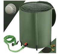 Tonneau Récupérateur d'eau de pluie avec Robinet et protection anti-débordement