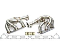 Collecteur d'échappement en éventail en acier inoxydable pour Porsche 911 Carrera Type 997.2 08-12