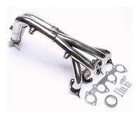 Collecteur d'echappement en inox pour Peugeot 206 1,4 et 1,6 8v de 1998 à 2005