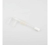 Collecteur d'entrée/sortie de gaz en verre de type F, 1 pièce, for cellule électrolytique de laboratoire à cinq ports - Personnalisable(Stopper L 100mm 19#)