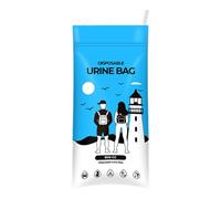 Collecteur D'urine De Voyage - Sac Portable De 900 Ml, Matériau Et Étanche, Sac D'urine Compact Avec Couvercle À Verrouillage Facile | Convient Pour Aventures De Randonnée En Plein Air En