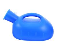 Collecteur D'urinoir 2000ml en Plastique Bleu, Modèle à Couvercle