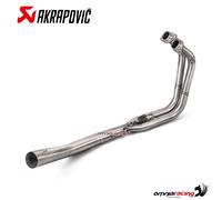 Collecteur Echappement Akrapovic acier Kawasaki Z400 2019-2025