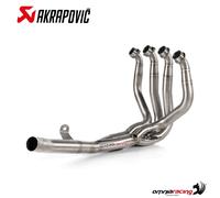 Akrapovic Kawasaki Z H2 2020 E-k10r6 Manifold Argenté