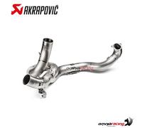 Akrapovic Collecteur E-D12E6 Titane pour Ducati 1200 Multistrada 2015-2017