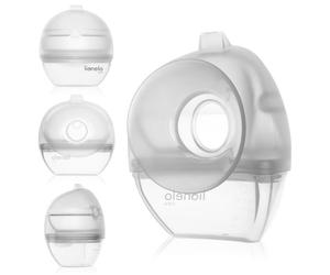 Collecteur et Tire-Lait LIONELO Milky 2en1 - 60 ml - Discret - Mains libre - Sans BPA