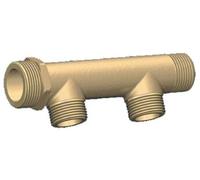 Collecteur F1/2'' type A arrivée M3/4'' 3 départs M1/2'' - WATTS - 1402