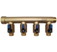 Collecteur FC mâle-femelle 3/4 4 départs vanne M15/21 - WATTS INDUSTRIE - 3635