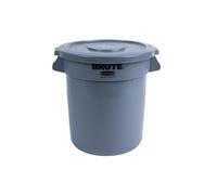Collecteur gris 37,9 L Rubbermaid