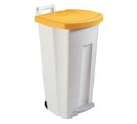 Collecteur jaune à pédale 90 L Rossignol