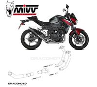 Tube Sans Kat MIVV De-Kat Inox pour KAWASAKI NINJA 400 2018 > 2020