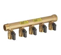 Collecteur Mâle - Femelle 20x27 - 5 départs à Vannes 15x21 NOYON & THIEBAULT - Eau froide sanitaire - Laiton