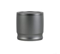 Collecteur robuste pour marc de café, 58 mm avec couvercle, améliore les performances du moulin et la propreté de l'espace de travail (gris)