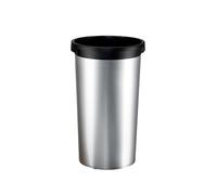 Collecteur rond Iris 50L en PP - Diamètre 38cm, hauteur 73 cm coloris Gris