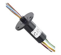 Collecteur tournant à 24 fils avec capteur SNM015 24 circuits, 2 A chacun