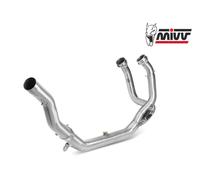 Mivv Honda Crf 1000 L Africa Twin 2016-19 Catalytic Suppressor Argenté