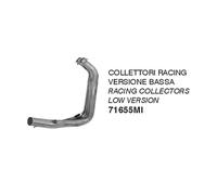 Arrow Racing Collectors Low Version Thunder Yamaha Tracer 700 ´16-20 Not Homologated Manifold Argenté