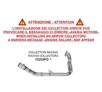 Collecteurs D'Échappement ARROW 72205PD KOVE 800X PRO/RALLY 2025