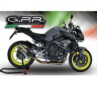 Collecteurs d'echappement GPR acier satine Yamaha MT10 2016-2024