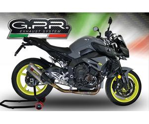 Collecteurs d'echappement GPR acier satine Yamaha MT10 2016-2024