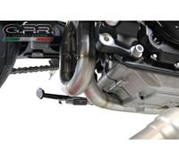 Collecteurs d'echappement GPR racing acier satine Aprilia Shiver 900 2017-2020