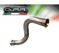 Collecteurs d'echappement GPR racing acier satine KTM Duke 390 2021-2024