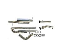 Collecteurs D'échappement Pour VW Pour Golf Pour Jetta G.T.I MK4 1999 2000 2001 2002 2003 2004 1.8L 3" Turbo Back Exhaust Catback 1.8T Downpipe HLWXMDZ