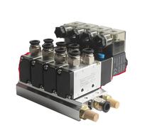 Collecteurs électromagnétiques 24v for contrôler le cylindre 4V210-08-10 24DC 4V410-15 4V110-06 AC220 DC12 AC24(Ask if 4V410 or 110,AC220V)
