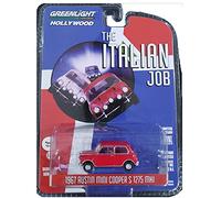 Collectibles Greenlight 44880-B Hollywood Série 28 - The Italian Job - 1967 Mini S 1275 MkI - Rouge - Échelle 1/64