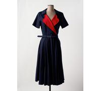 collectif robes femme de couleur bleu 38