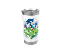 Collection 35e anniversaire de Sonic the Hedgehog Gobelet isotherme en acier inoxydable double paroi