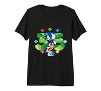 Collection 35e Anniversaire de Sonic The Hedgehog T-Shirt Haut de Gamme