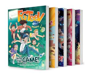 Collection 5 Books Series of FGTeeV. Into the Game! Game Break! Saves the World! Out of Time! Blasts Off! by FGTeeV